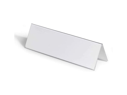 Durable Table Place Name Holder, 61/122 x 150 mm, Transparent - Altimus