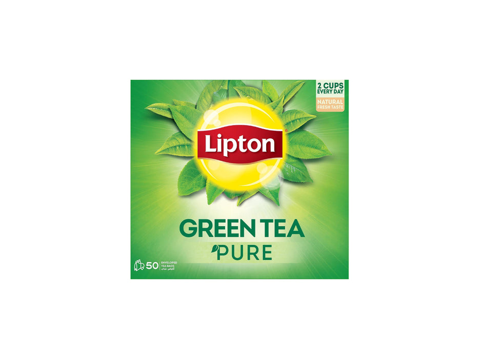 Lipton Green Tea Pure 50 Tea Bags