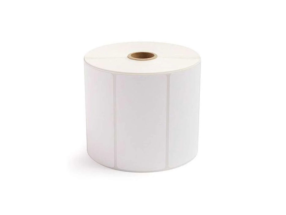 Barcode Labels 100mm x 50mm,40mm Core PP Propylene White (1000 labels per roll)