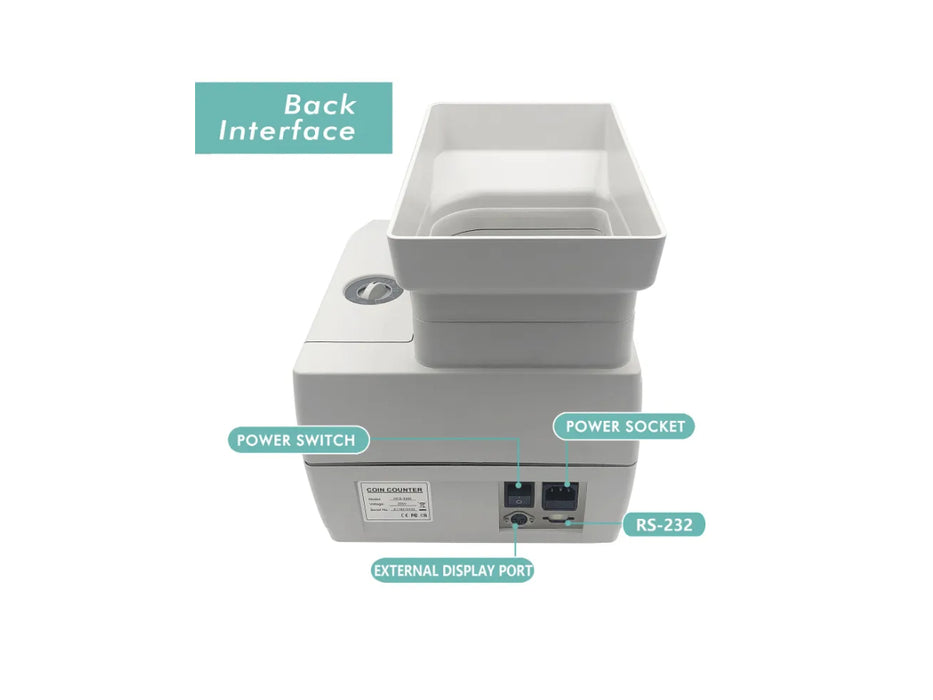 Ribao HCS-3300 Heavy Duty Coin Counter