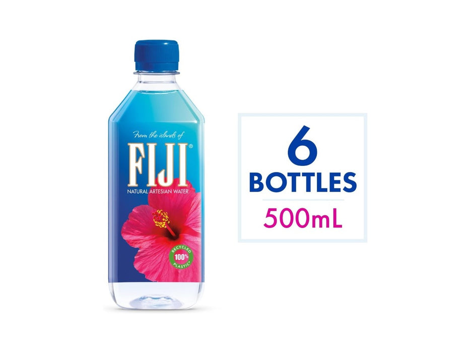 Fiji Natural Water 500ml, 6pcs/pack