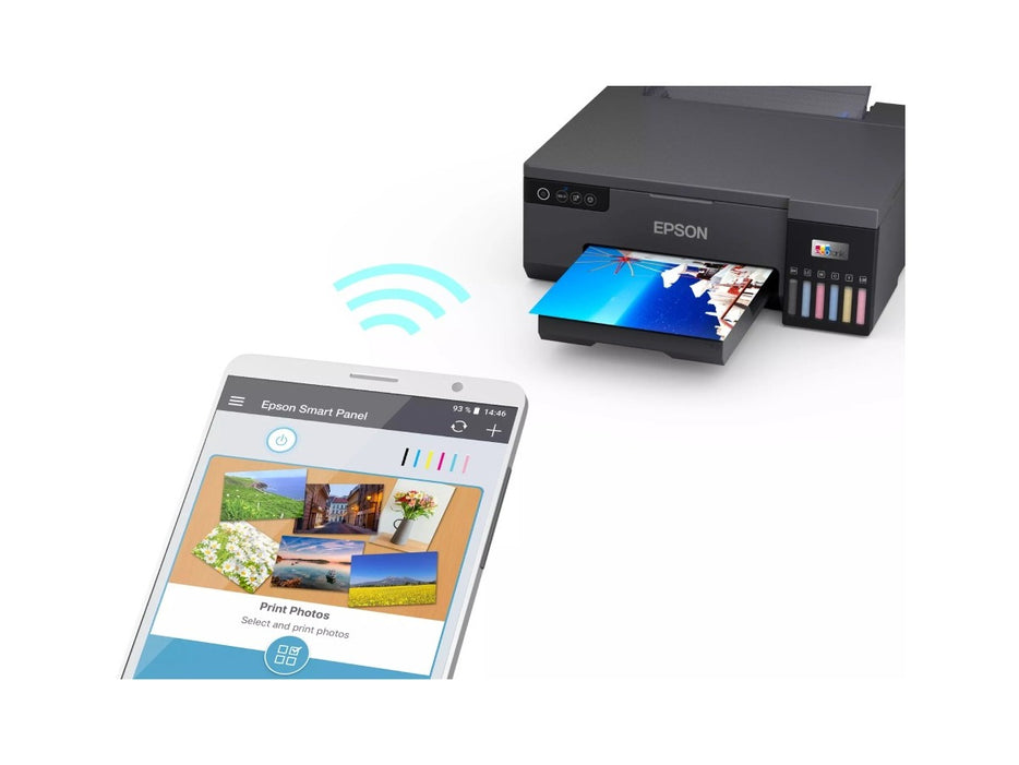 Epson Ecotank L8050 Photo Printer, Color Ink Tank, Wi-Fi Connectivity