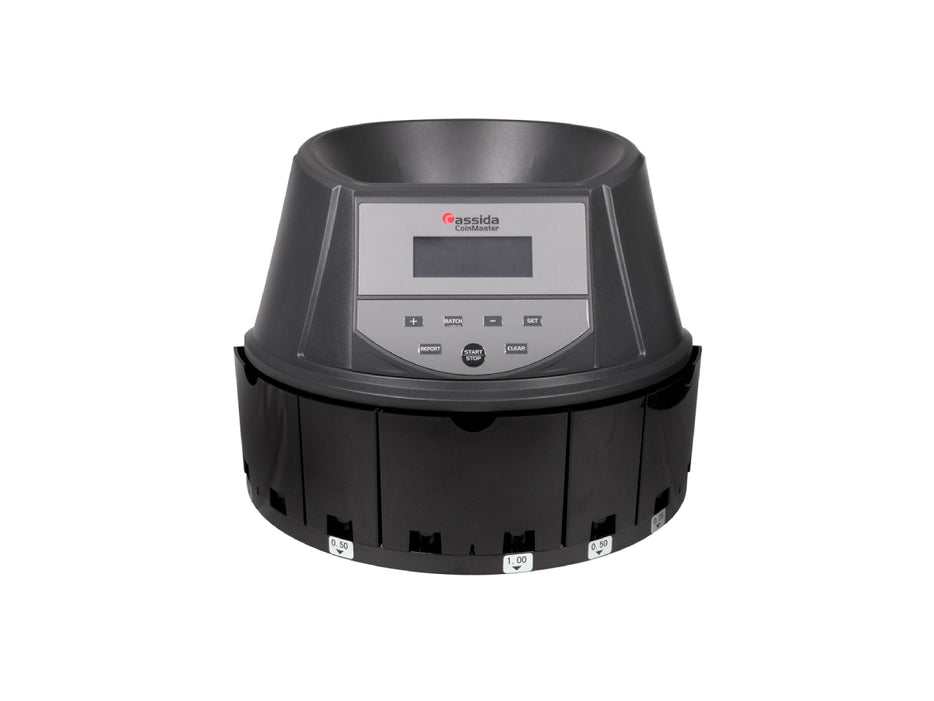 Cassida CoinMaster Compact Coin Counter -Sorter