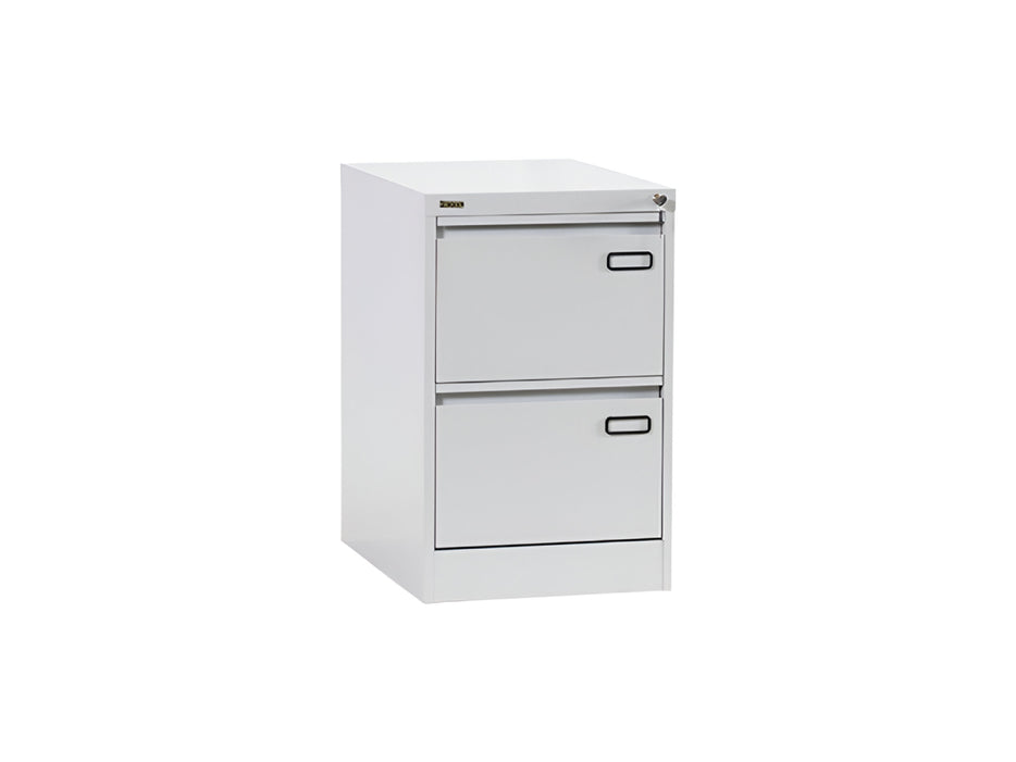 Rexel 2 Drawer Vertical Filing Cabinet, RXL302ST, Grey