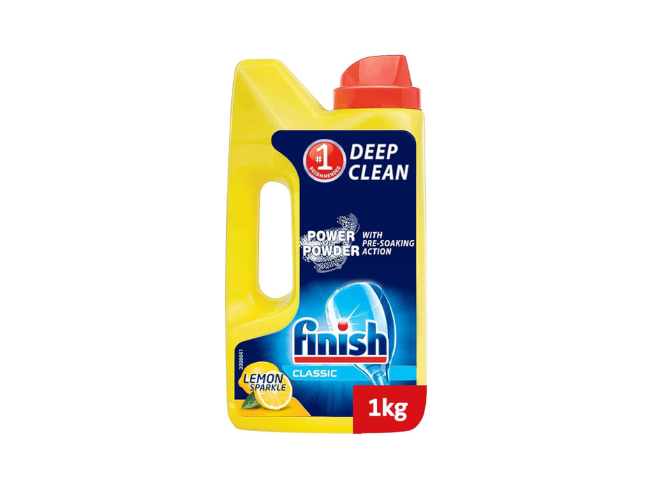 Finish Classic Lemon Dishwashing Powder 1kg