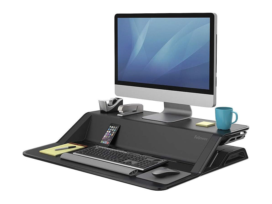 FELLOWES LOTUS SIT-STAND WORKSTATION – BLACK (FEL 0007901)