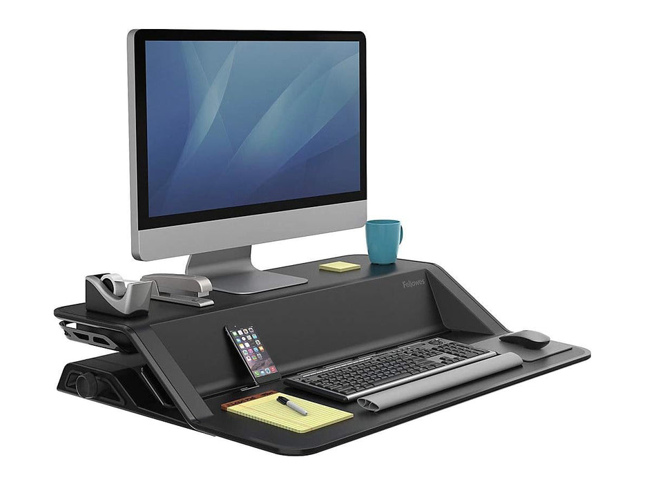 FELLOWES LOTUS SIT-STAND WORKSTATION – BLACK (FEL 0007901)