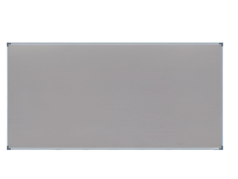 Felt Board, 120 x 240 cm, Grey