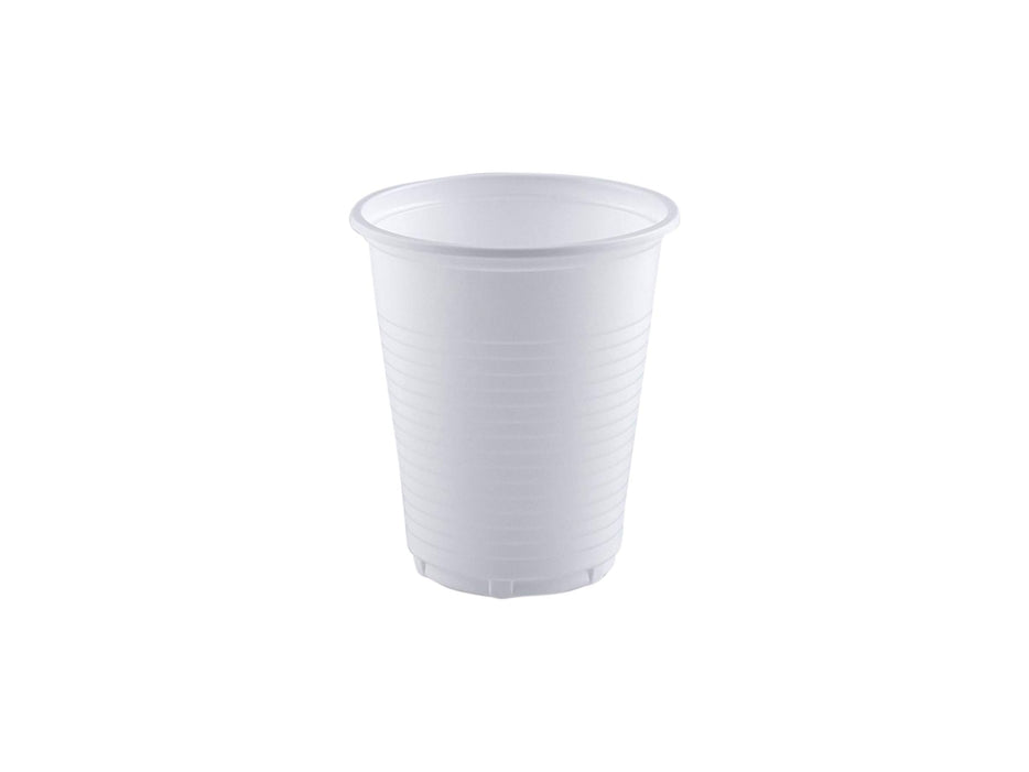 Cups Plastic White, Disposable, 6oz, 50pcs/pack