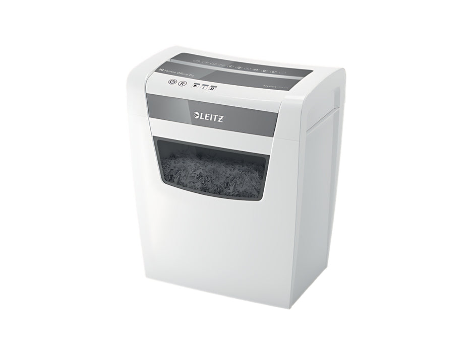 Leitz IQ Home Office Cross Cut Paper Shredder P4(8009)