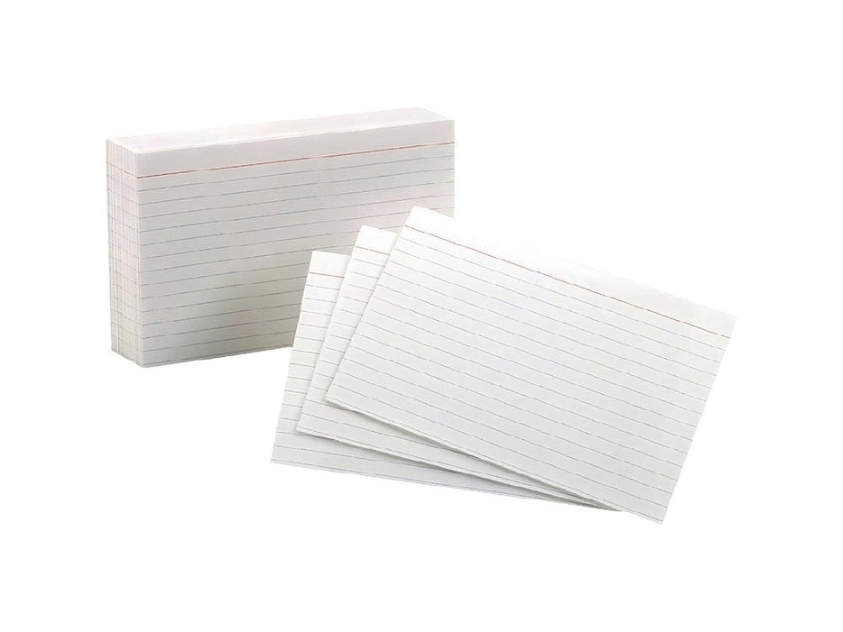 Index Cards 4 x 6" 160gsm, 100/pack, White