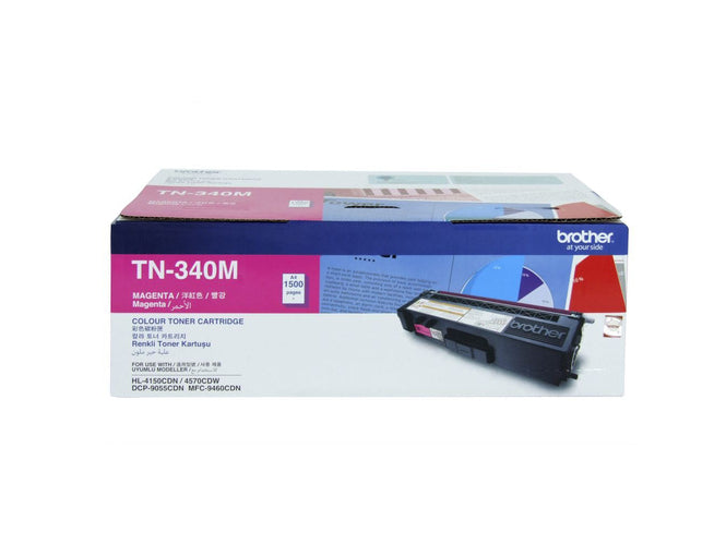 Brother TN-340 Magenta Toner Cartridge (TN-340M)