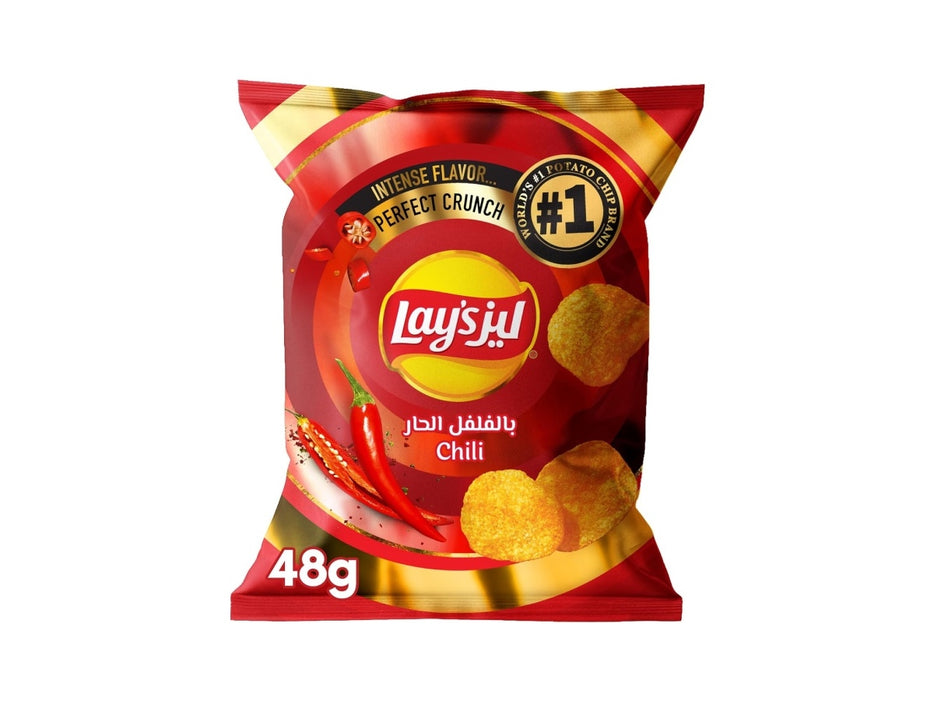 Lays Potato Chips Chili, 48gm