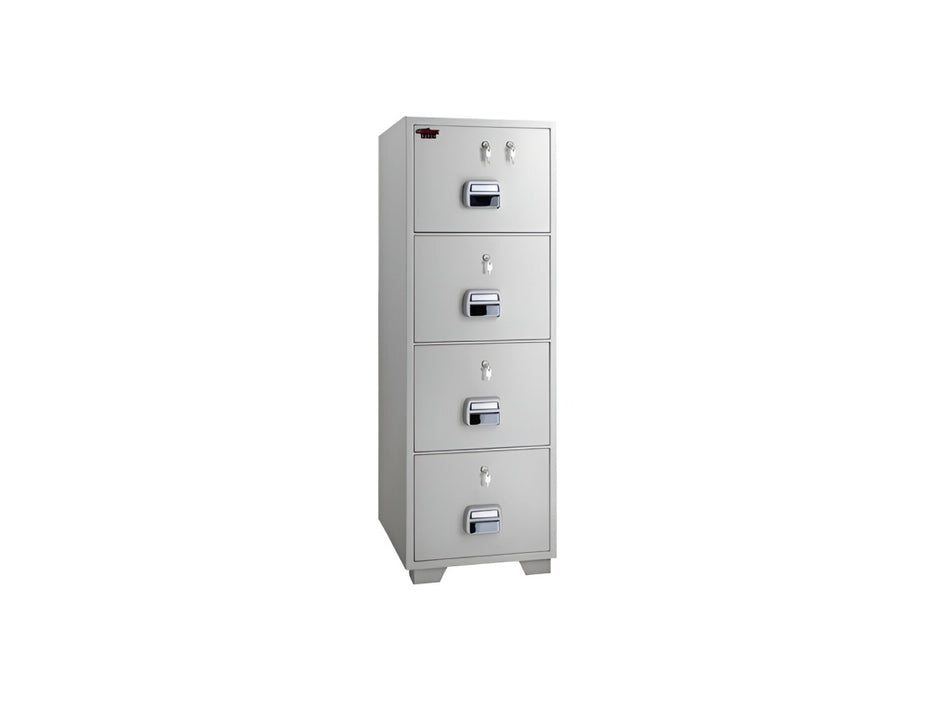 Eagle SF-680-4TKK 4-Drawer Fire Resistant Filing Cabinet Key Lock