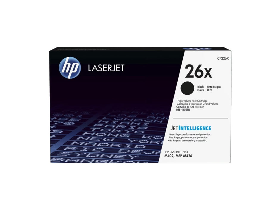 HP 26X High Yield Black Original LaserJet Toner Cartridge