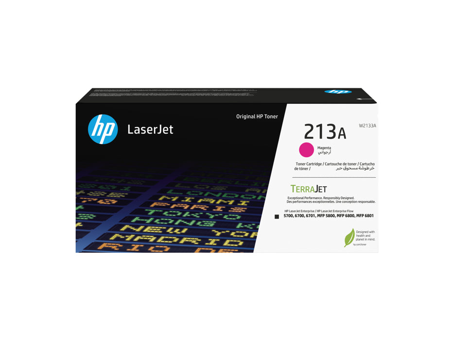 HP 213A Magenta Original LaserJet Toner Cartridge (W2133A)