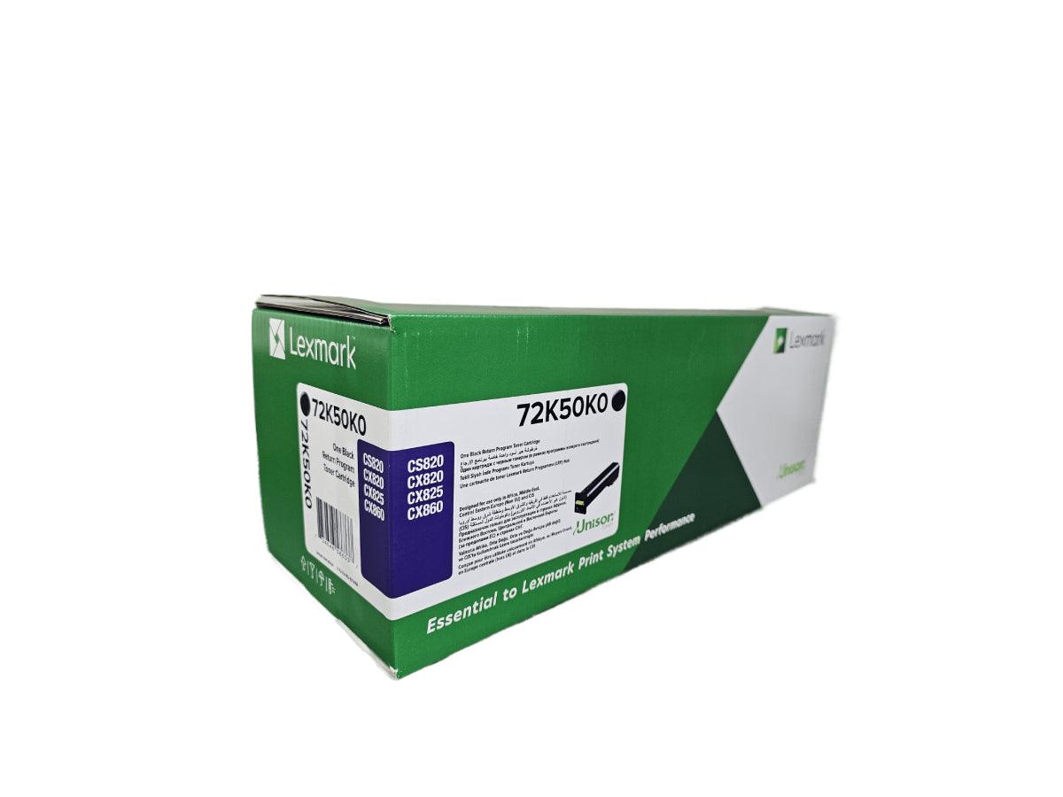 Lexmark Cs820 Cx82x Cx860 Black Return Programme Toner Cartridge - 72K50K0 - Altimus