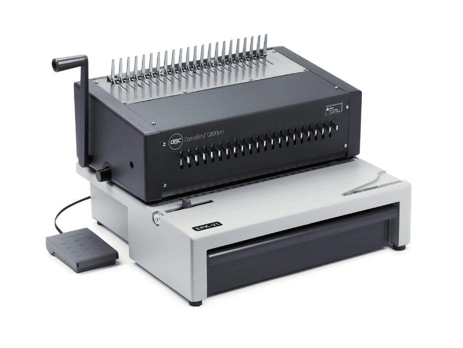 GBC CombBind C800Pro Comb Binding Machine