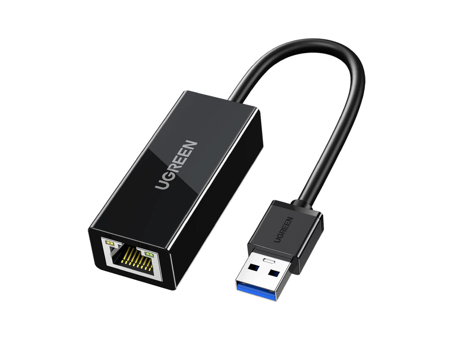 UGREEN USB 3.0 Gigabit Ethernet Adapter (Black)