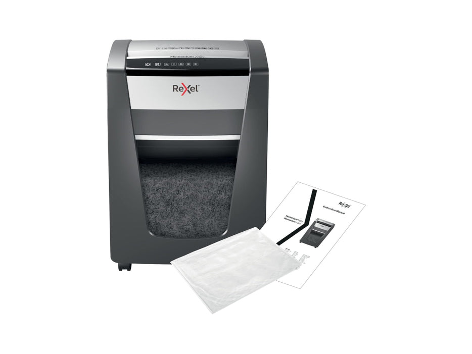 Rexel Momentum X420 Cross Cut Paper Shredder