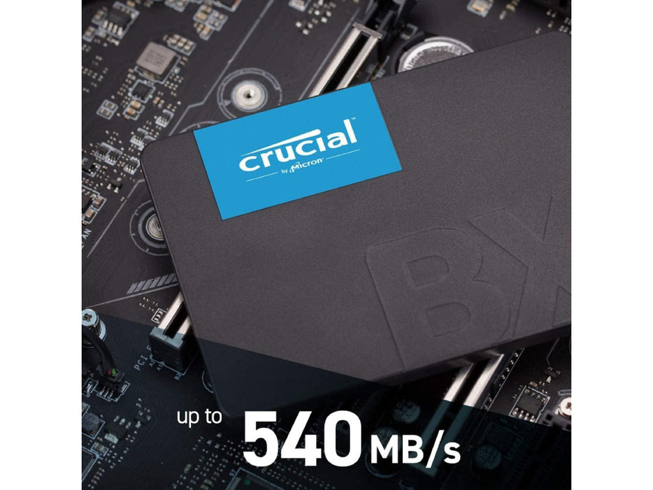 Crucial BX500 SSD 500GB 3D NAND SATA Internal Solid State Drive 2.5 inch (CT500BX500SSD1)