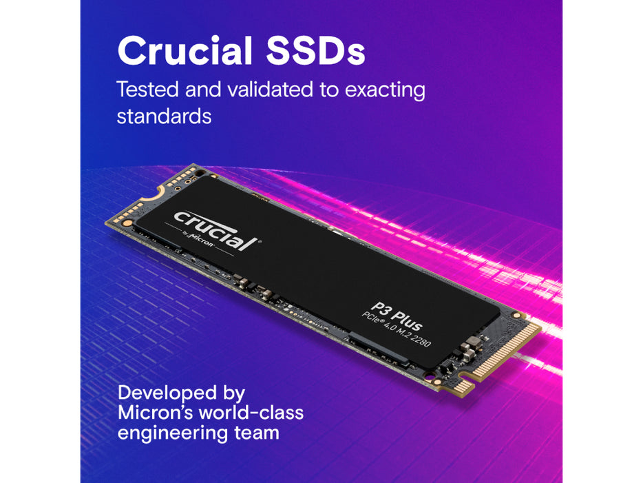 Crucial P3 Plus 2TB PCIe M.2 2280 SSD (CT2000P3PSSD8)