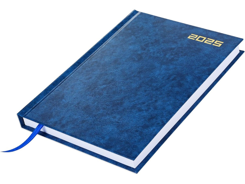 2025 Diary, A5, Vinyl Hard Cover, 1 Day/Page - English (21E)