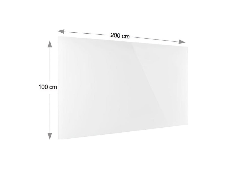 Magnetoplan Magnetic Glass Board, 200 x 100 cm, BRILLIANT WHITE (COP 13409000)