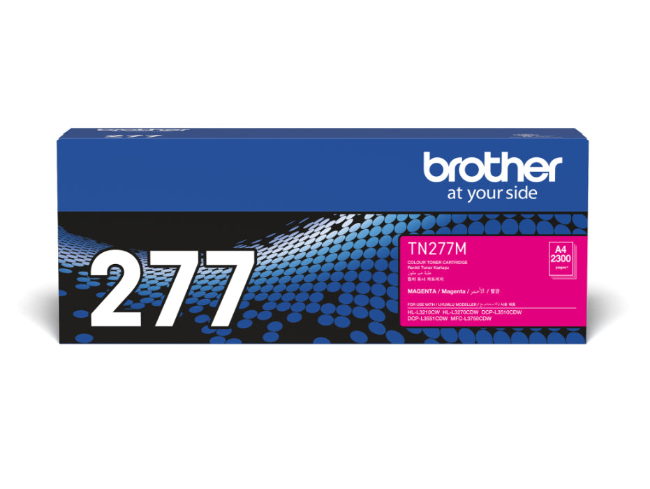 Brother TN277M High Capacity Magenta Toner Cartridge