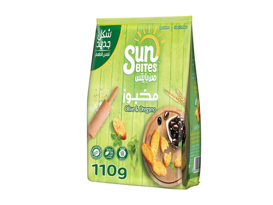 Sunbites Olive And Oregano Bread Bites 110g