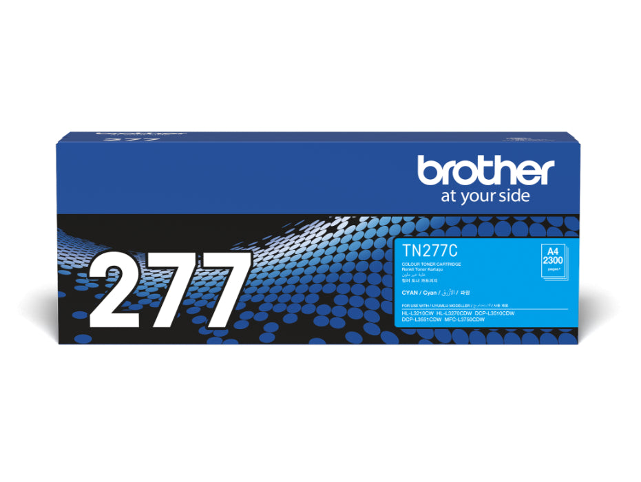 Brother TN277C High Capacity Cyan Toner Cartridge