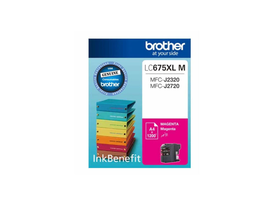 Brother LC675XL Magenta Ink Cartridge (LC675XL-M)