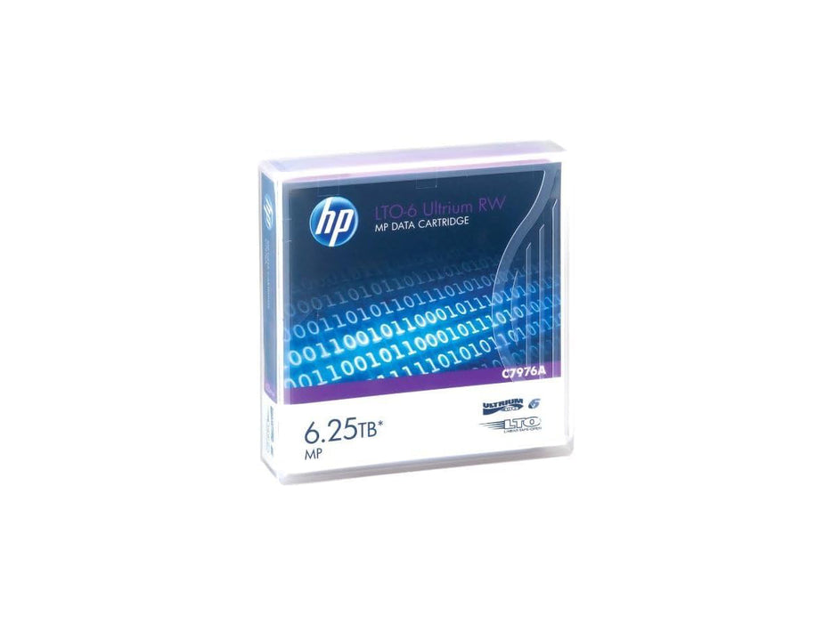 HPE LTO-6 Ultrium 6.25TB MP RW Data Cartridge(C7976A)