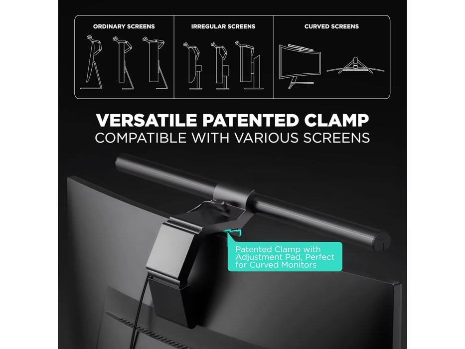 MetaDisplay Monitor Light Bar with Remote