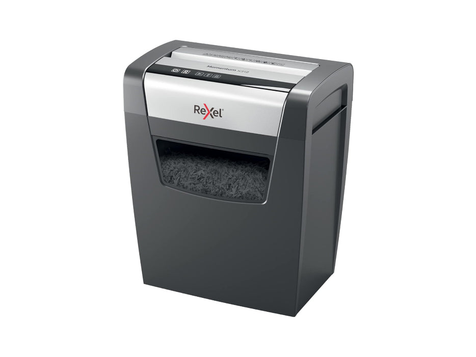 Rexel Momentum X312 Cross Cut Paper Shredder