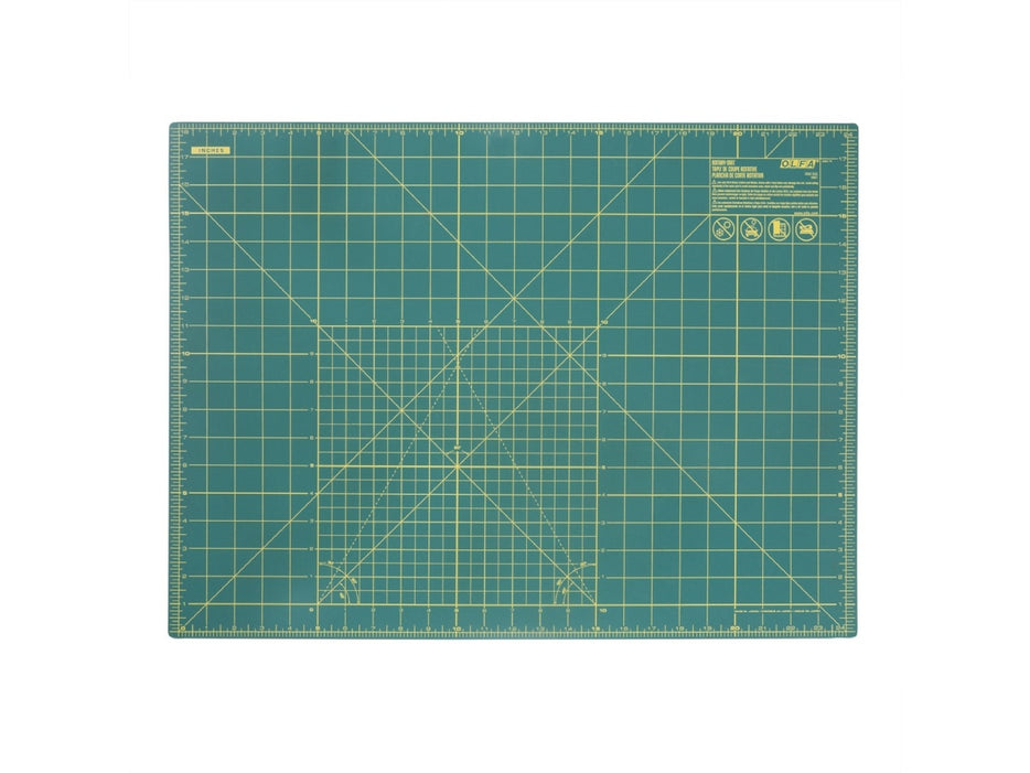 Olfa Self Healing Rotary Mat, Green - A2 [OL-RM-SG], 45cm x 60cm