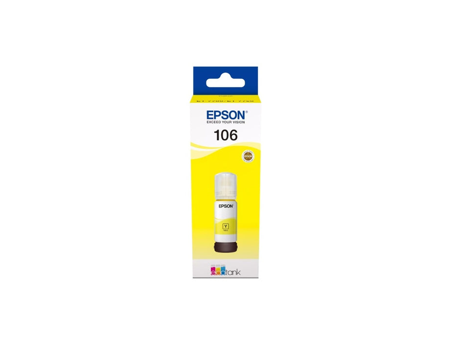 Epson 106 EcoTank Yellow Ink Bottle (70 ml)