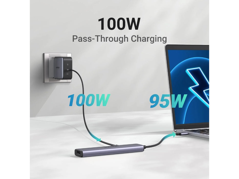 UGREEN Revodok 105, USB C Hub, 5 in 1 Multiport Adapter