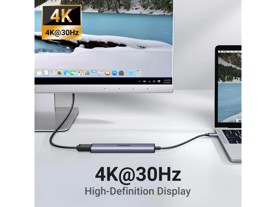 UGREEN Revodok 105, USB C Hub, 5 in 1 Multiport Adapter