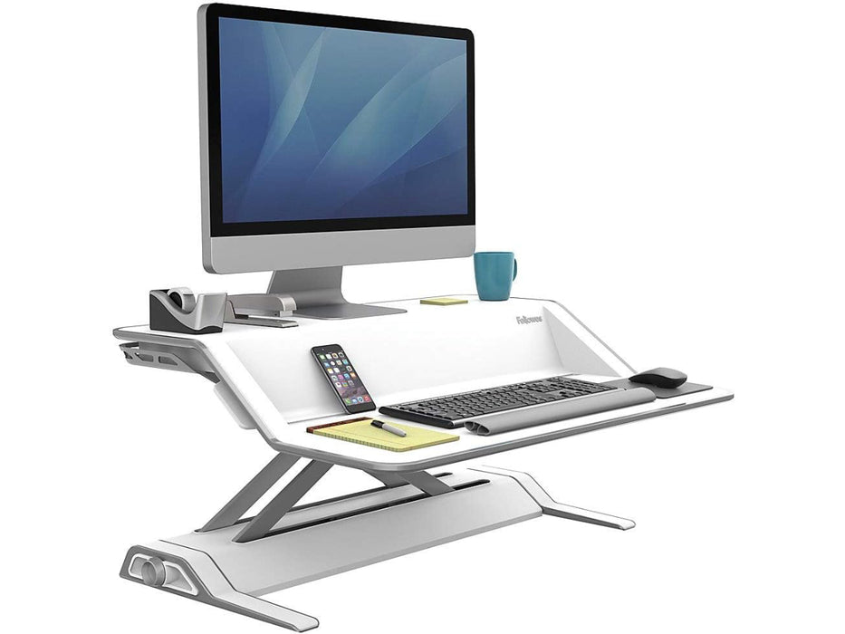 FELLOWES LOTUS SIT-STAND WORKSTATION – WHITE (FEL 0009901)