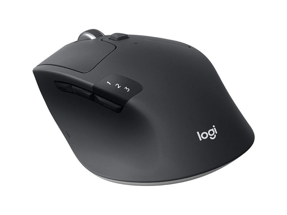 Logitech M720 Triathlon Multi-Computer Wireless Mouse, Black