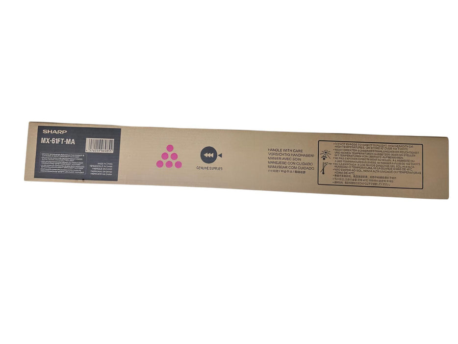 Sharp MX-61FTMA Magenta Toner Cartridge