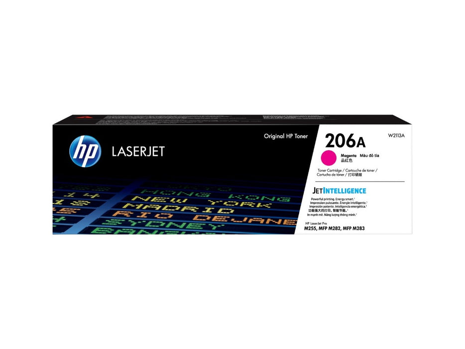 HP 206A Magenta Original LaserJet Toner Cartridge (W2113A)