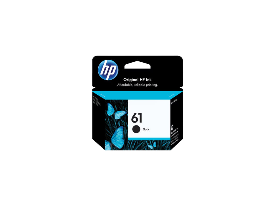 HP 61 Black Ink Cartridge (CH561W)