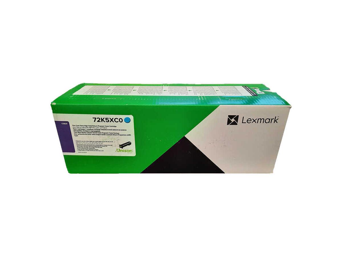 Lexmark Cs820 Cx82x Cx860 Cyan Return Programme Toner Cartridge - 72K5XC0 - Altimus