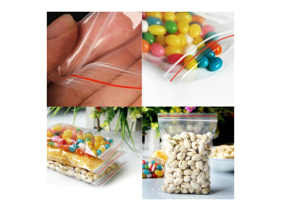 Plastic Zip Lock Bags Clear Poly 2 x 3 Inch (100pcs/pack)