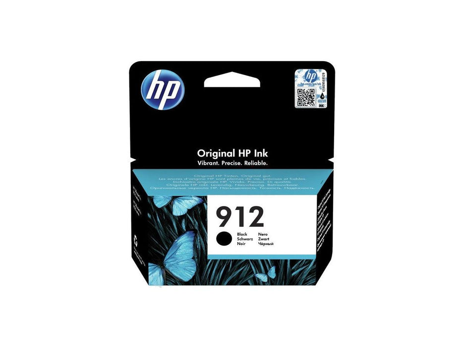 HP 912 Black Original Ink Cartridge (3YL80AE) - Altimus