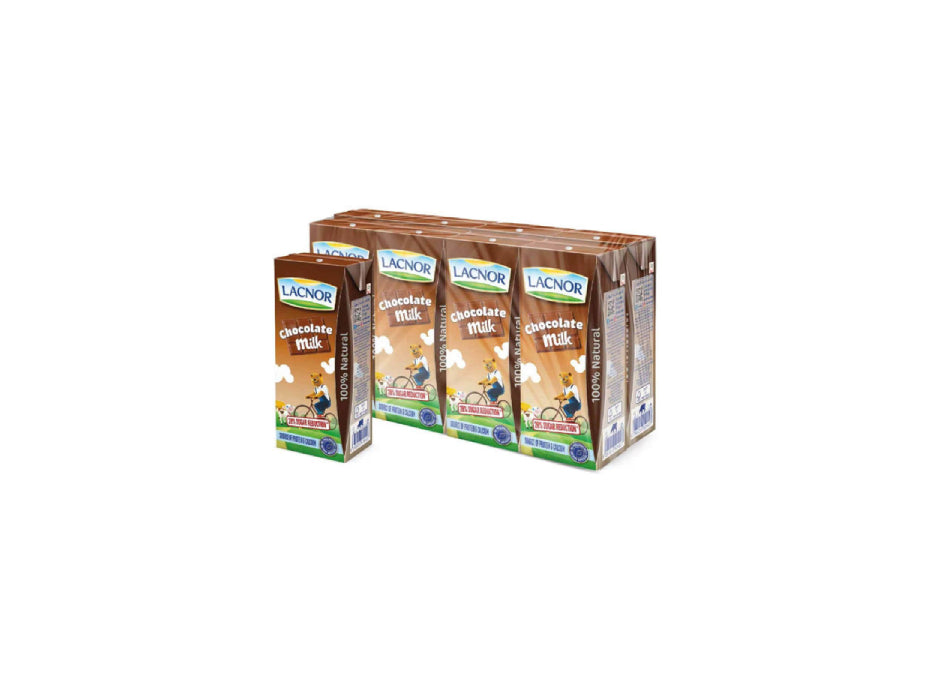 Lacnor Essentials Chocolate Milk 180ml x 8