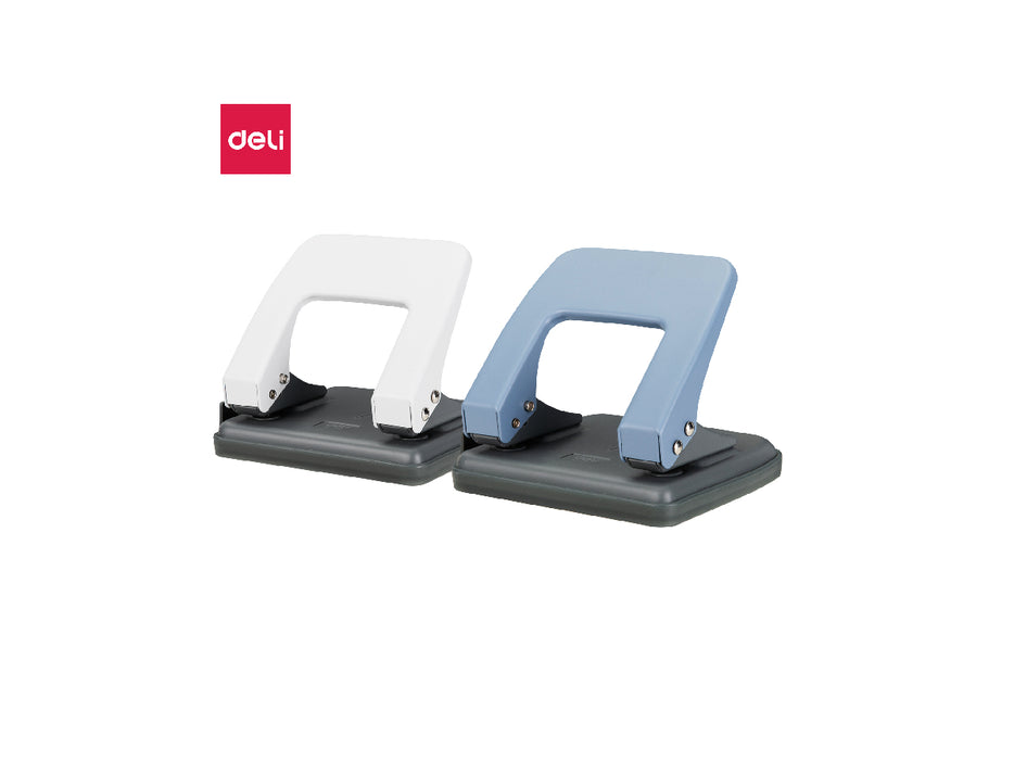 DELI 2 Holes Puncher No. 0102, 20 Sheets Capacity