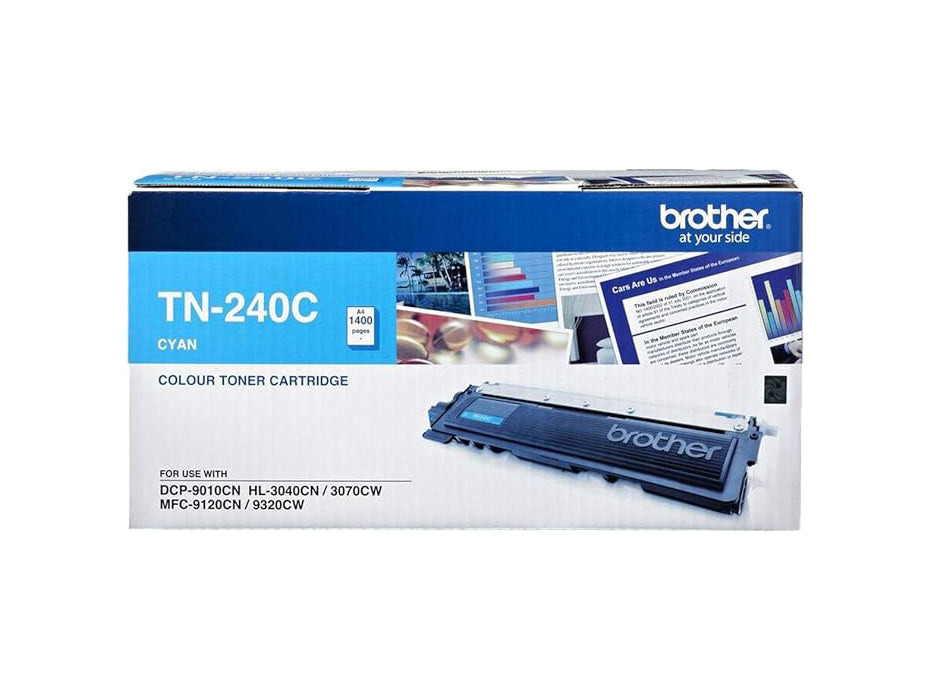 Brother TN-240 Cyan Toner Cartridge (TN-240C)